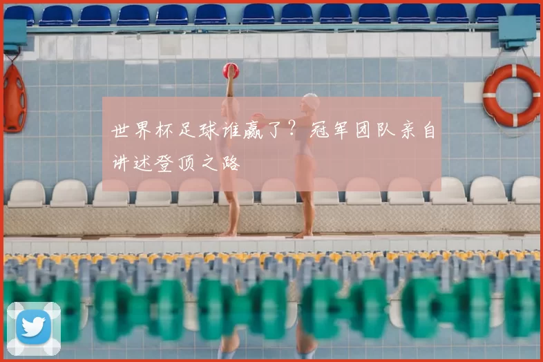 世界杯足球谁赢了?冠军团队亲自讲述登顶之路
