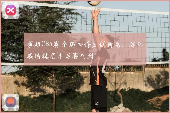 蔡超CBA赛季场均得分创新高，球队战绩稳居季后赛行列
